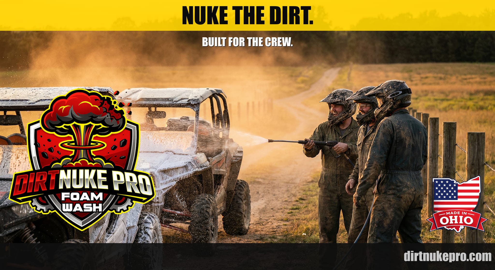 DirtNuke Pro Built for the Crew - Made in Ohio